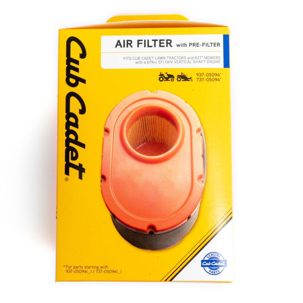 Cub cadet mower air outlet filter