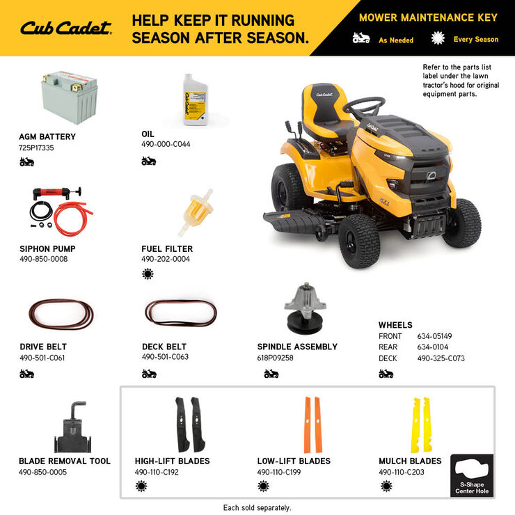 Cub Cadet XT1 LT46 Lawn Tractor Cub Cadet US