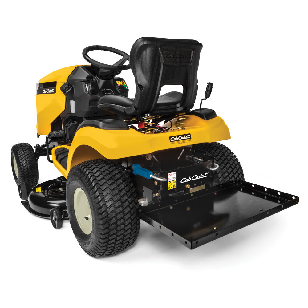 Hitch mounted lawn mower hotsell carrier