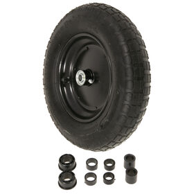 14.5&quot; Universal Air Filled Wheelbarrow Wheel with Sealant