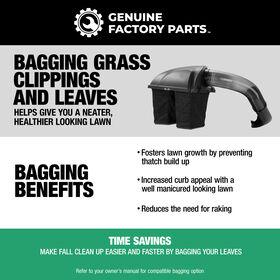 Double Bagger for 42- and 46-inch Decks