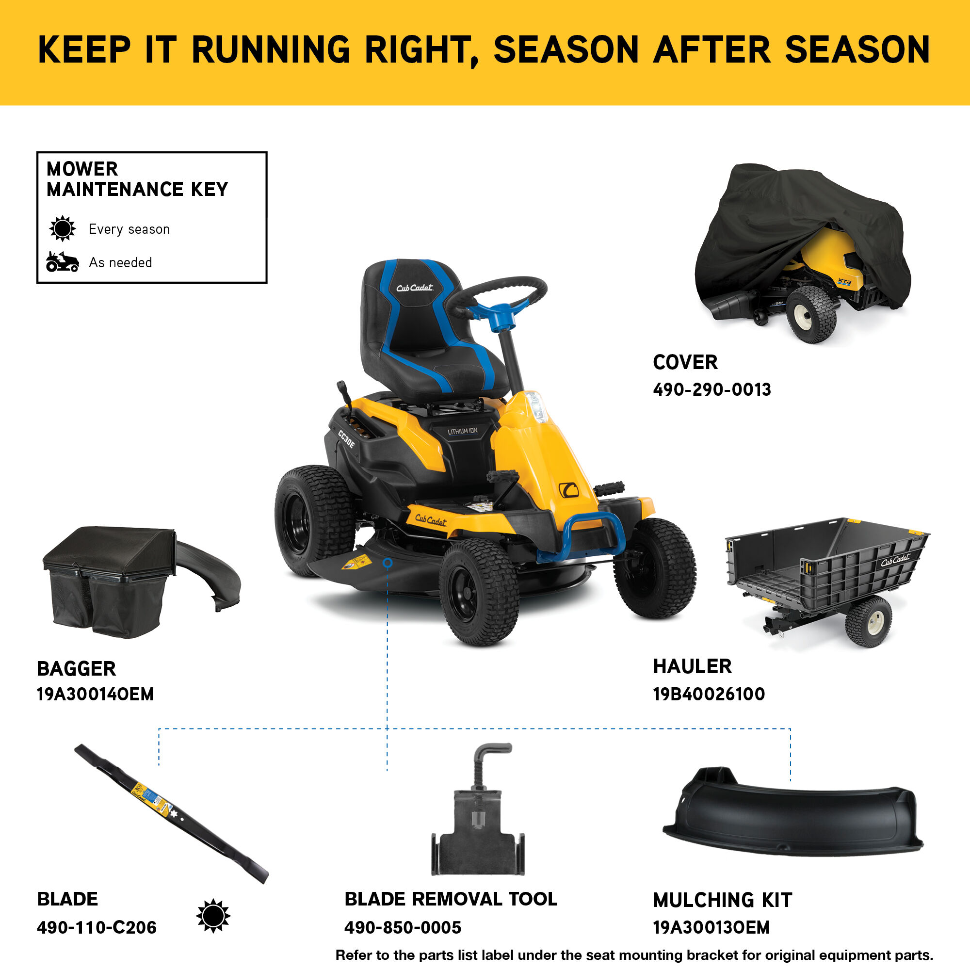Cub cadet cc hot sale 30 e electric rider