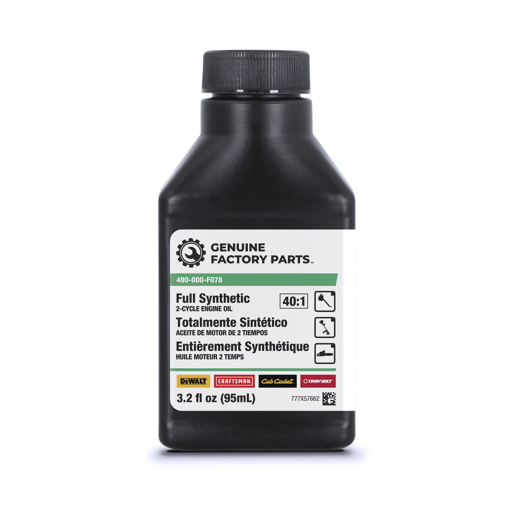 Synthetic 2-Cycle Engine Oil - 3.2 oz - 490-000-F078 | Cub Cadet US