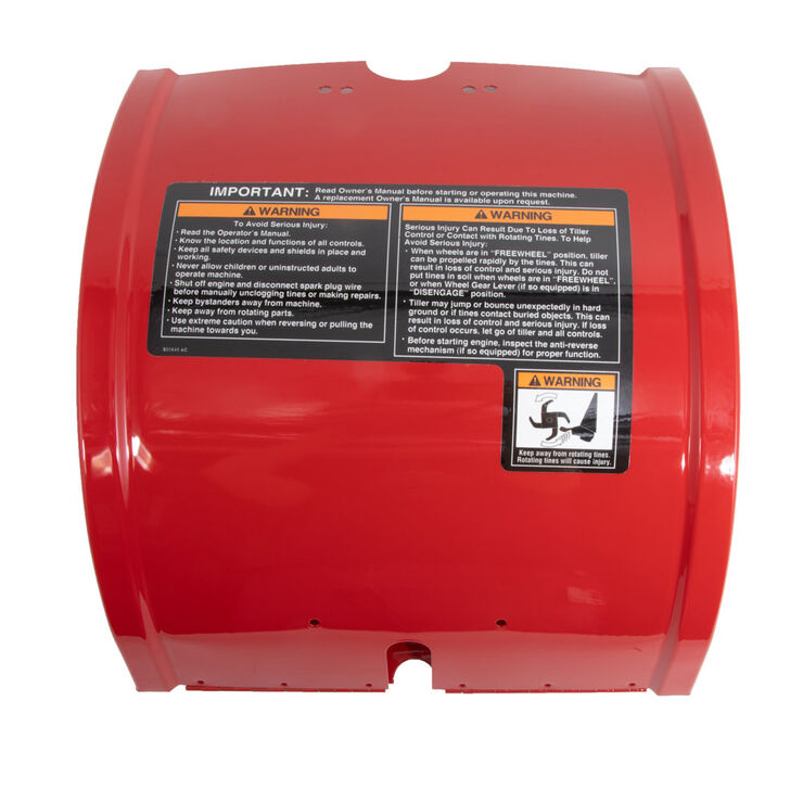Tine Shield Assembly &#40;Red&#41;