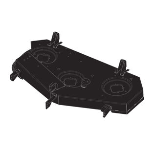 50" Fab Deck Shell (Powder Black)