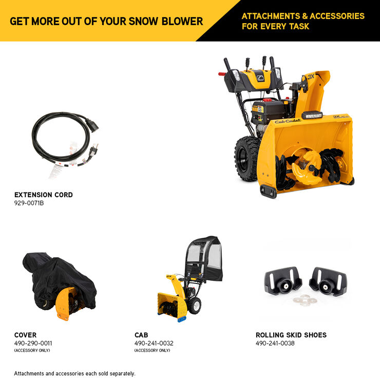 3X&reg; 30&quot; HD Snow Blower&nbsp;