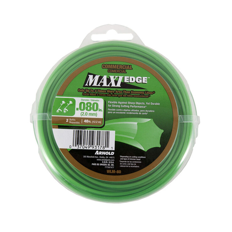 .080&quot; Maxi Edge Commercial Trimmer Line