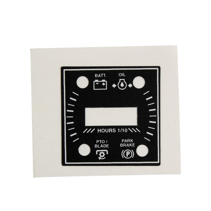 LBL-HOUR METER    LH POD      