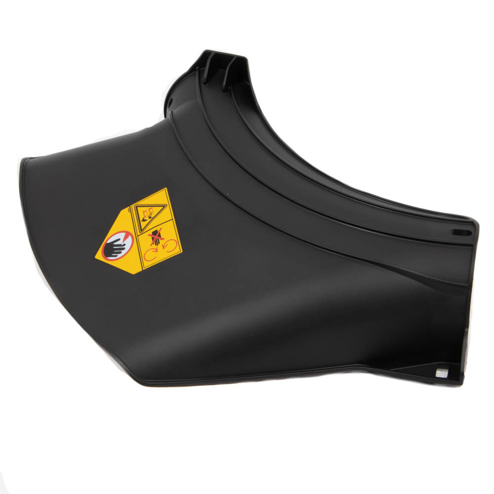 Mower discharge shop chute
