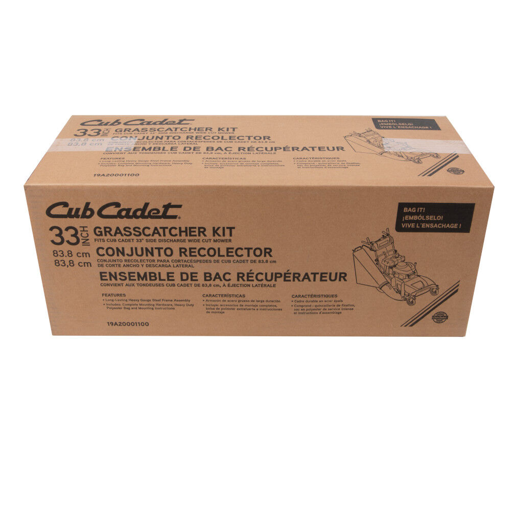 Cub cadet outlet 33 bagger
