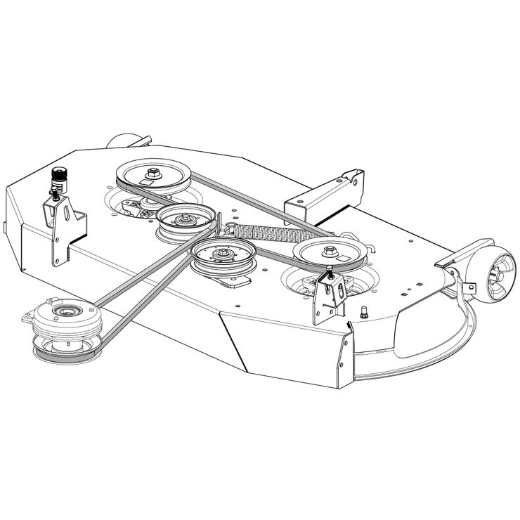 RZT 46inch Deck Belt 754P06135 Cub Cadet US