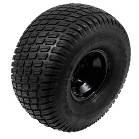 Complete Wheel 20x10-8 &#40;Turf&#41; &#40;Powder Black&#41;