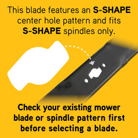 Low-Lift Blade Set for 46-inch Cutting Decks