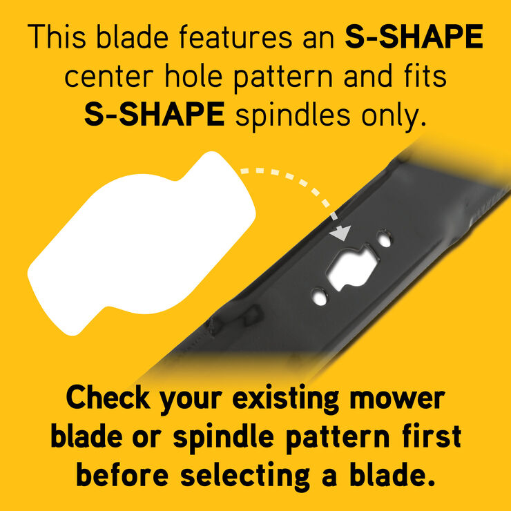 Low-Lift Blade for 54-inch Cutting Decks