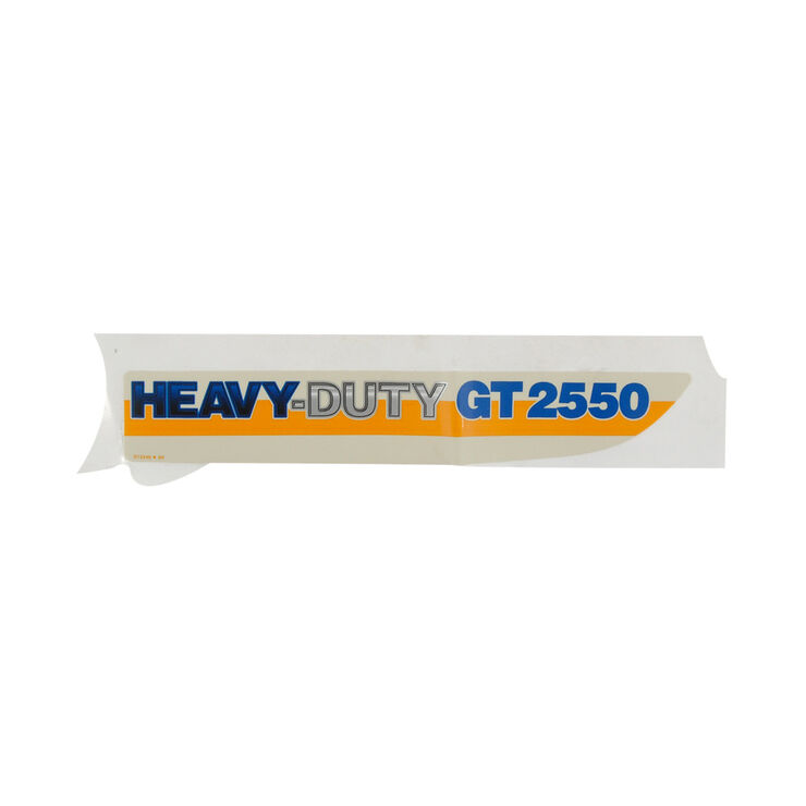 LABEL-RIDER CUB 2550 HOOD LH