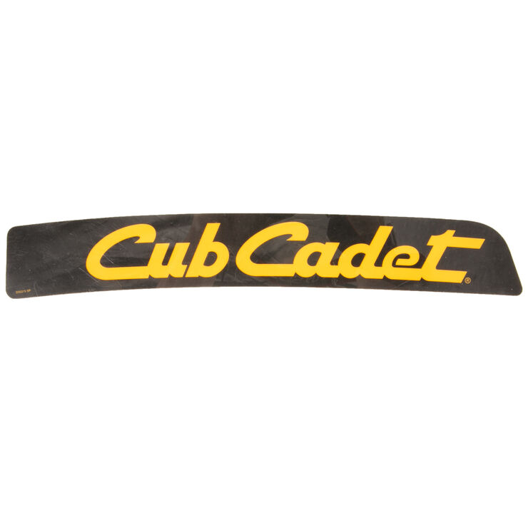 Cub Cadet Logo Label