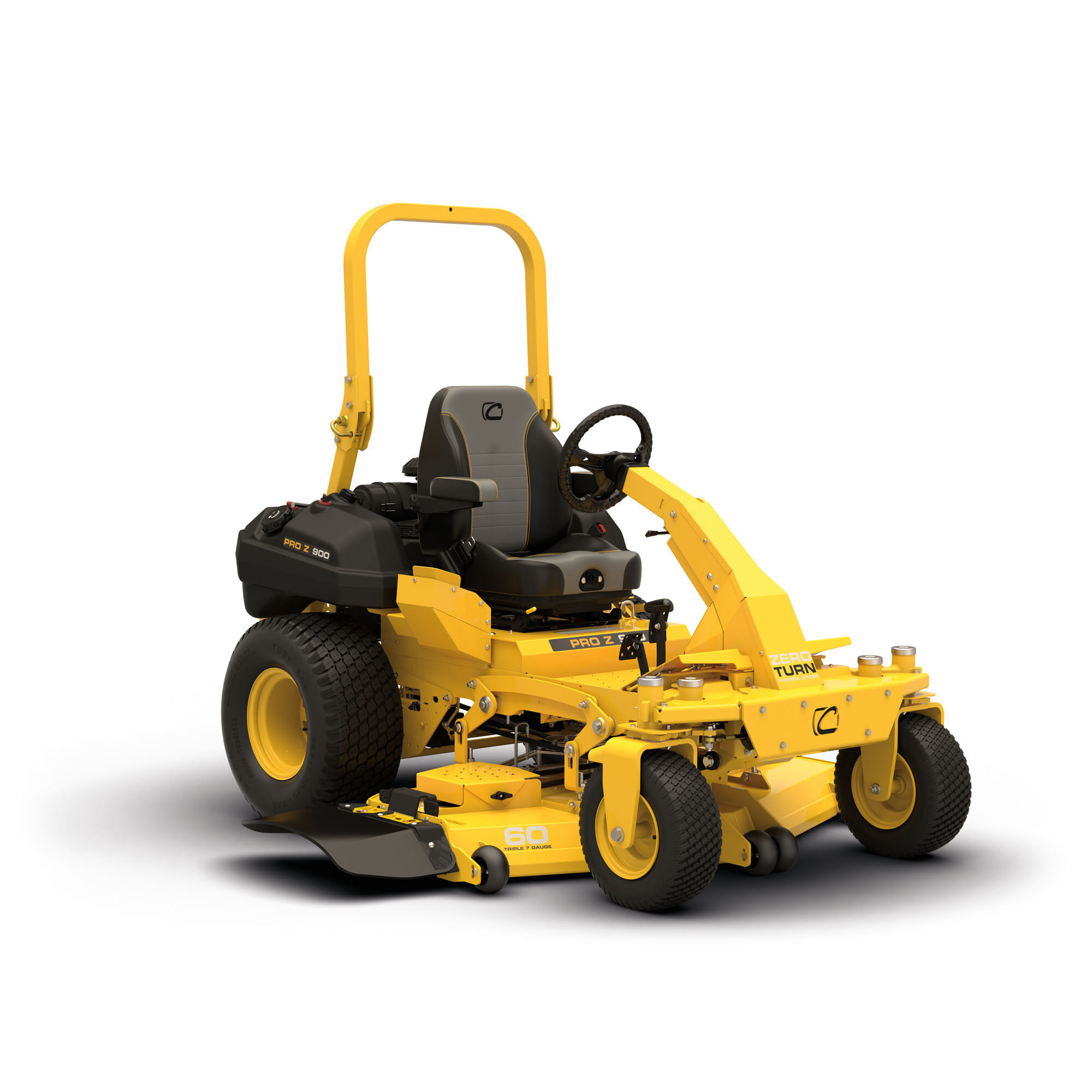 Cub cadet 60 inch sales zero turn with steering wheel