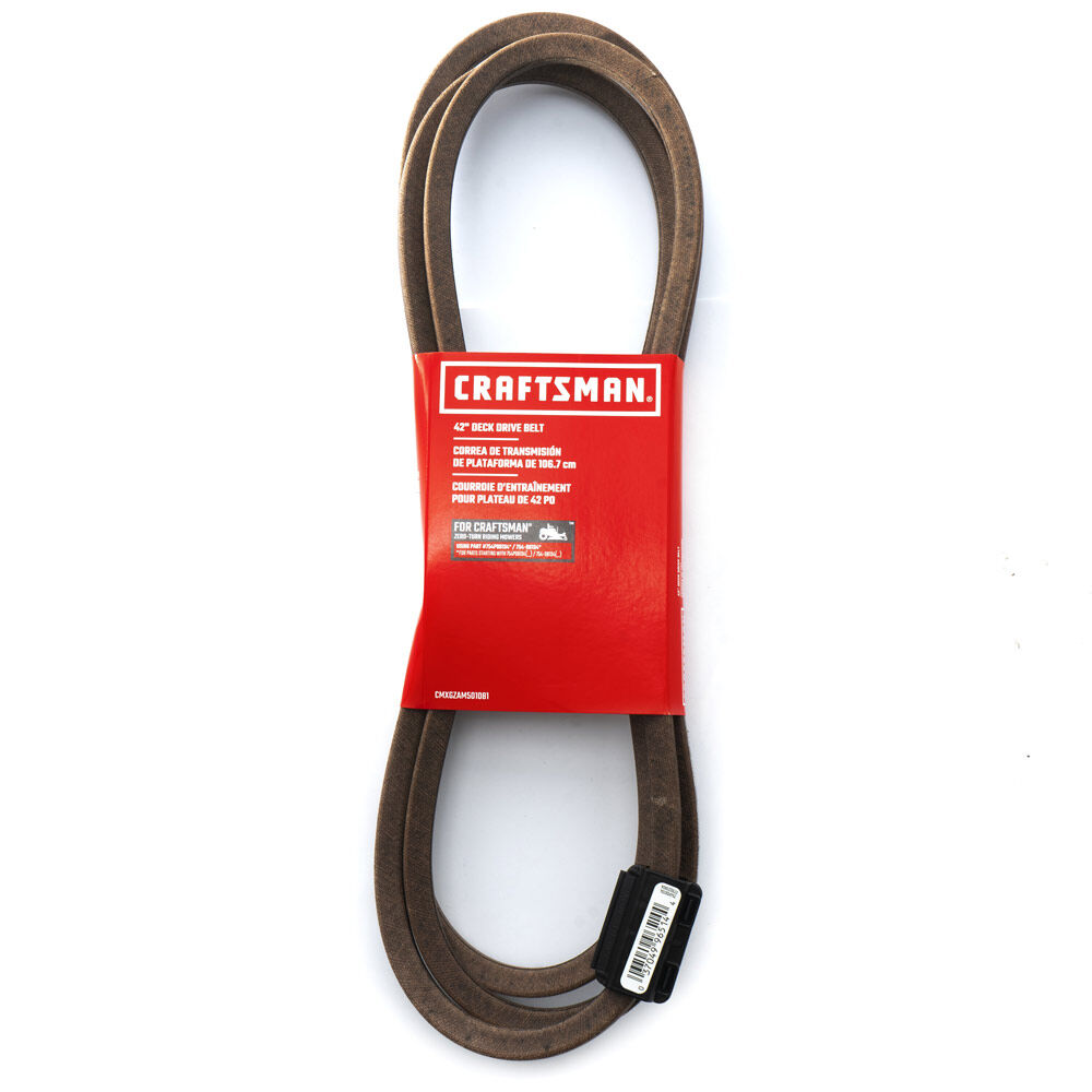 Craftsman 42 inch deck belt store