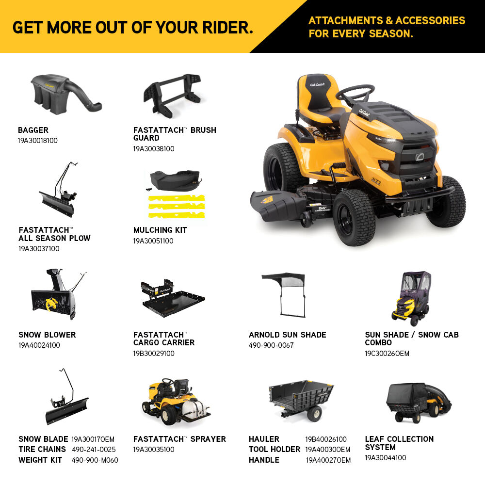 Cub Cadet XT1 ST54 Lawn Tractor Cub Cadet US