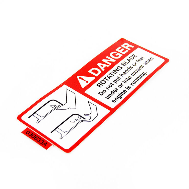 Label-Rotating Blade