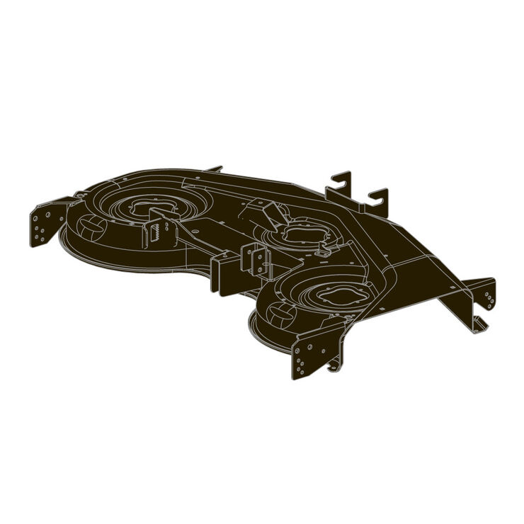 50&quot; Deck Shell &#40;Black Jack&#41;