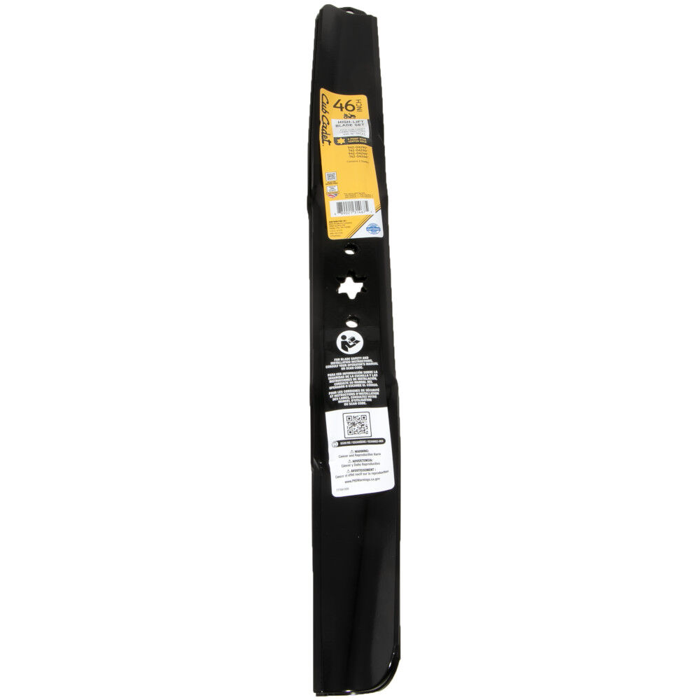 Lawn mower blades for cub cadet 46 inch outlet