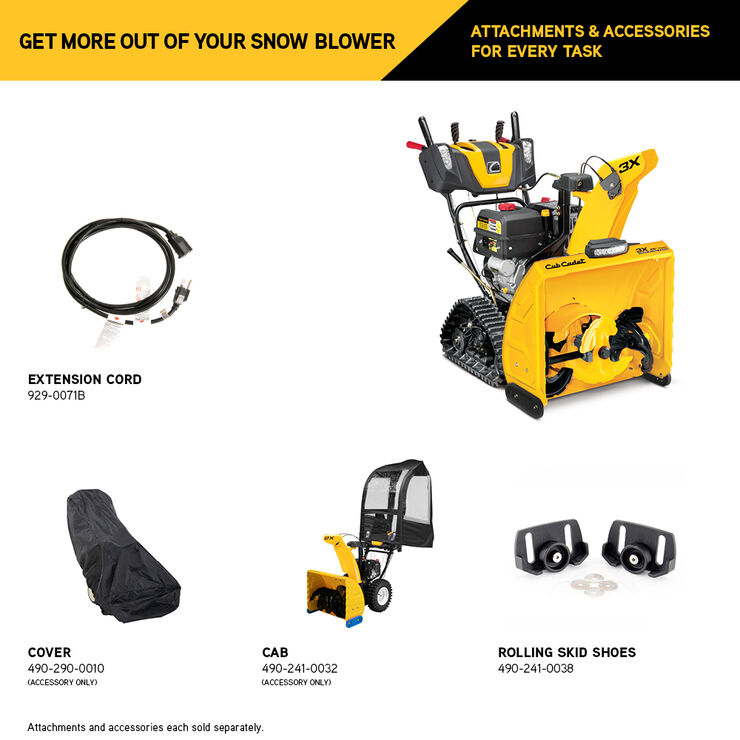 3X&trade; 26&quot; TRAC Snow Blower&nbsp;