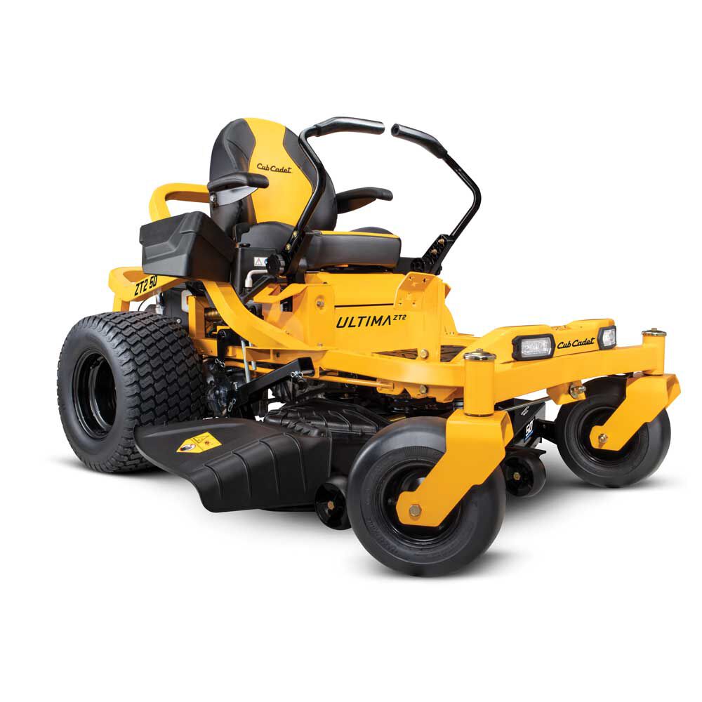 Cub Cadet Ultima ZT2 50 zero-turn mower, front three-quarter view