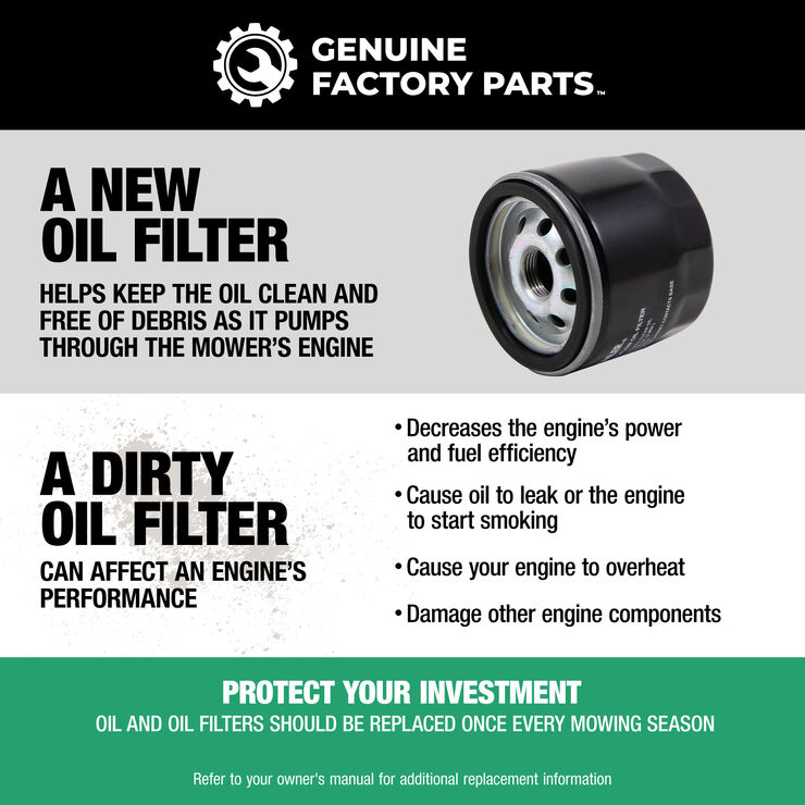 Replacement Oil Filter for Kawasaki FX Series Engines