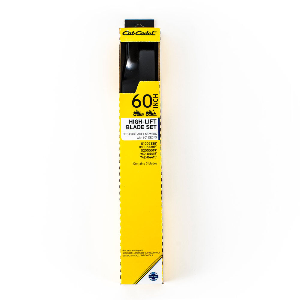 High Lift Blade Set for 60-inch Cutting Decks - 490-110-C163 | Cub