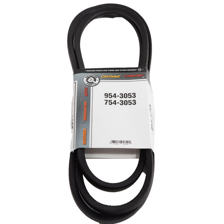Snow Blower Attachment Lower Drive Belt 9543053 Cub Cadet US