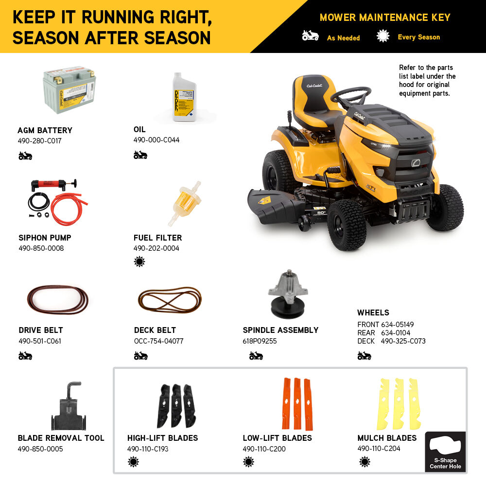 Lawn mower parts store near my location hot sale