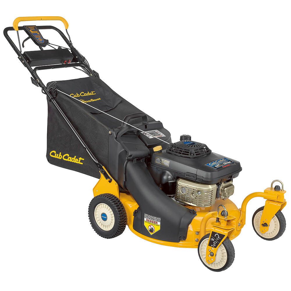 Self propelled cub cadet push mower sales