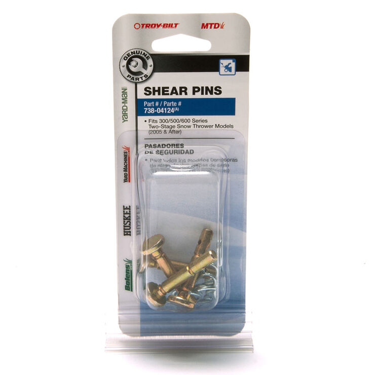 Shear Pin Kit, .25 x 1.5 - OEM-738-04124