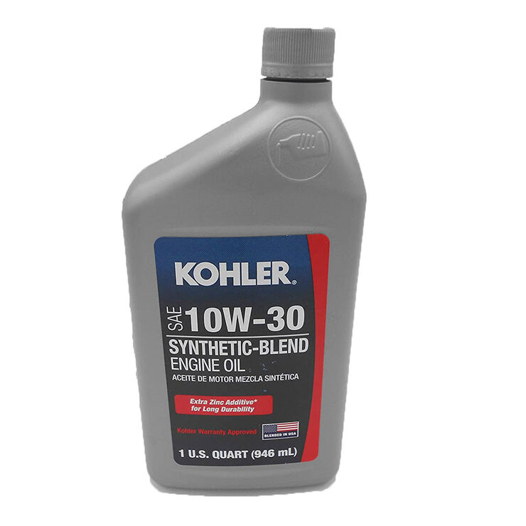 Kohler&reg; 10W-30 Synthetic Blend Engine Oil - 1 qt