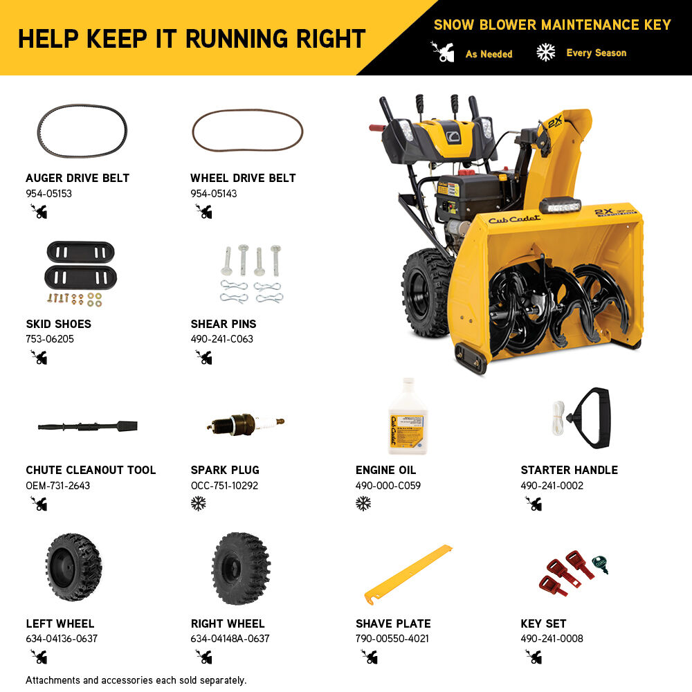 Cub cadet snow blower repair outlet