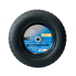 14.5" Universal Air Filled Wheelbarrow Wheel with Sealant