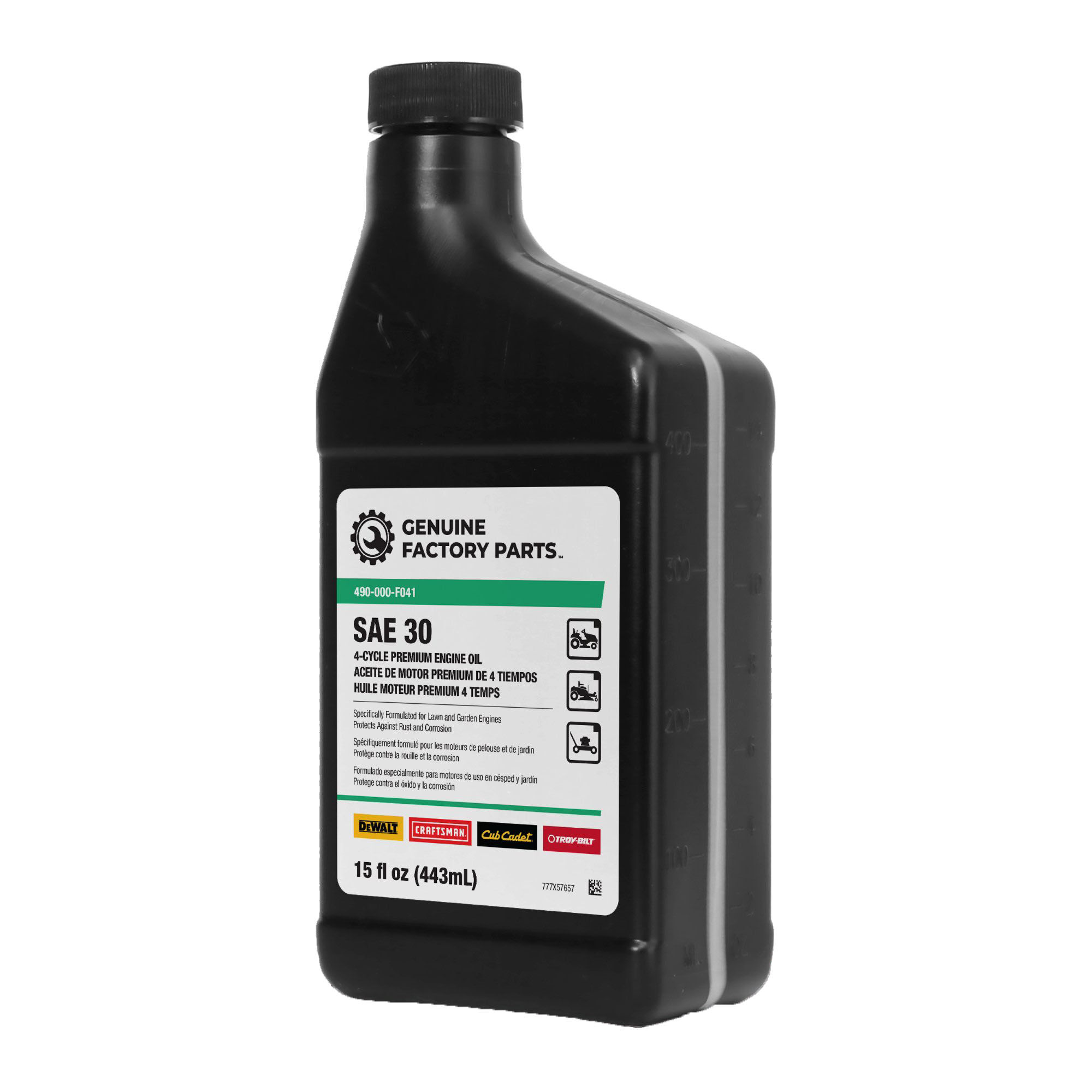 SAE 30 Engine Oil - 15 oz - 490-000-F041 | Cub Cadet US