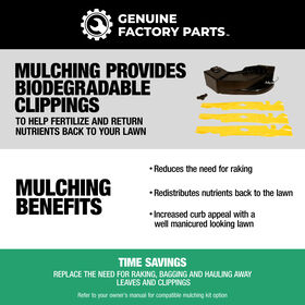 Flat Top Xtreme&reg; Mulching Kit for 54-inch Decks