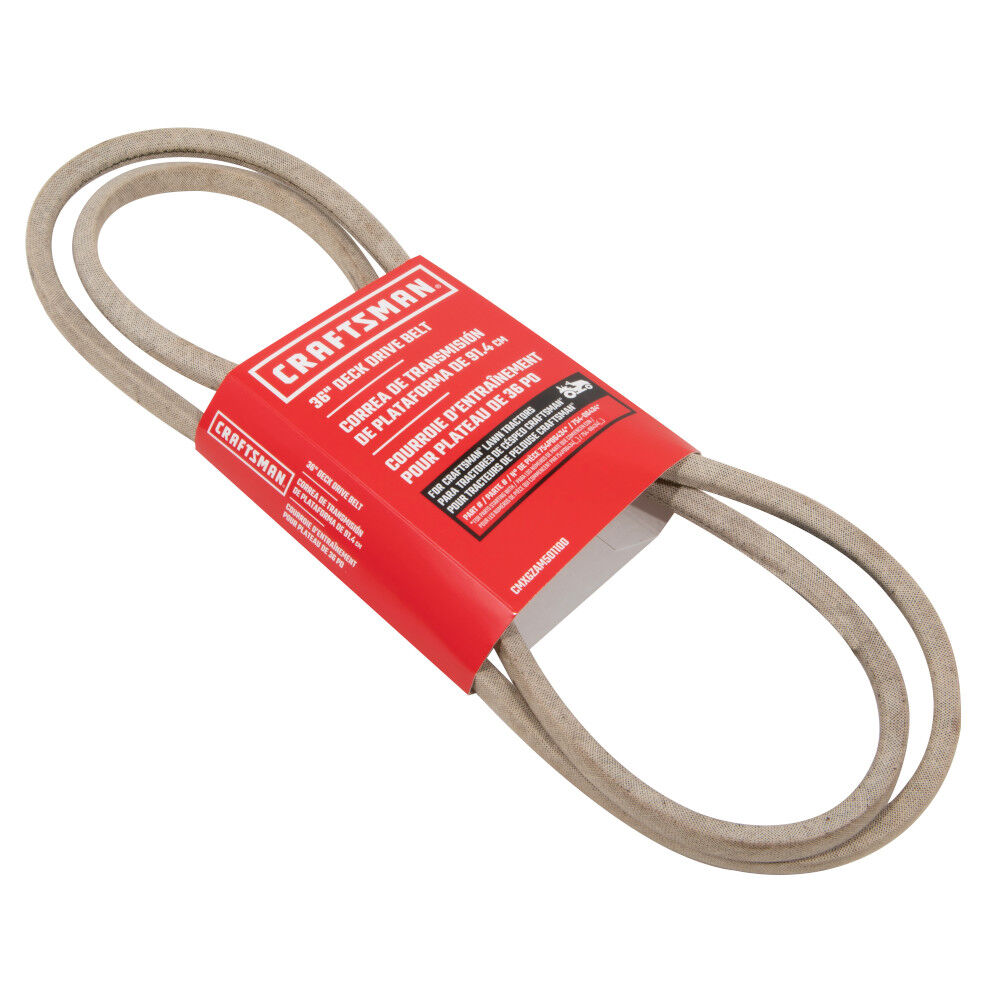 Craftsman mower shop belt size