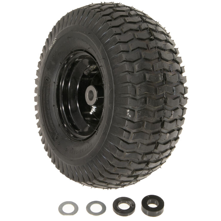15X6-6 Tire Science Front Wheel Assembly