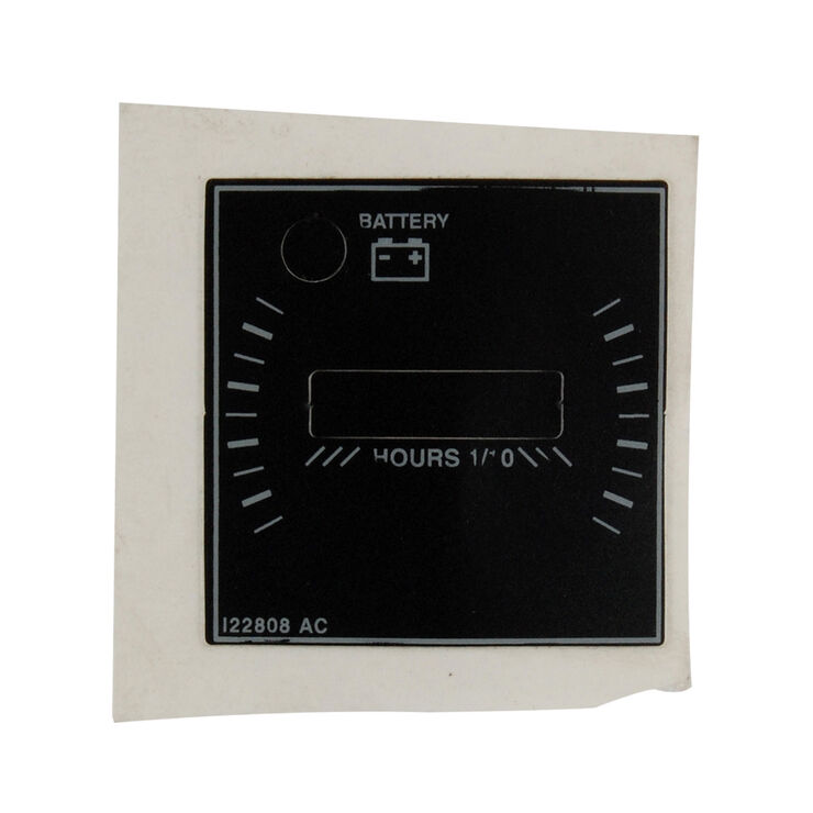 LABEL-HOUR METER 33
