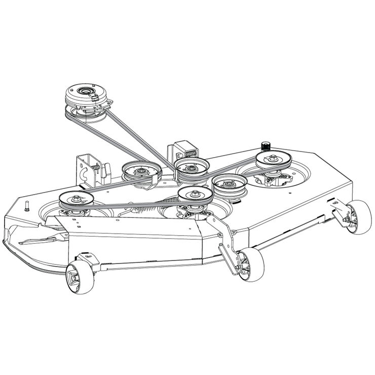 ulovlig synder Vælg RZT 50-inch Deck Belt - 490-501-M070 | Cub Cadet US