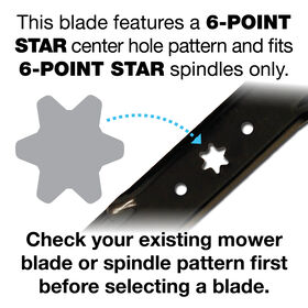 Premium 3-in-1 Blade for 42-inch Cutting Decks