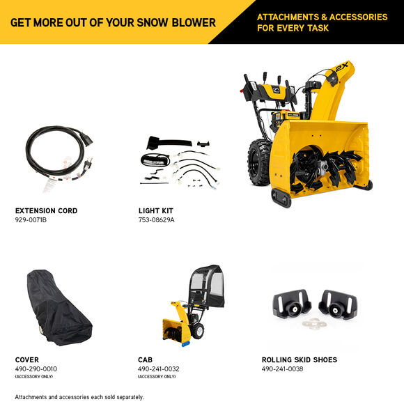 2X&reg; 28" IntelliPOWER&reg; Snow Blower