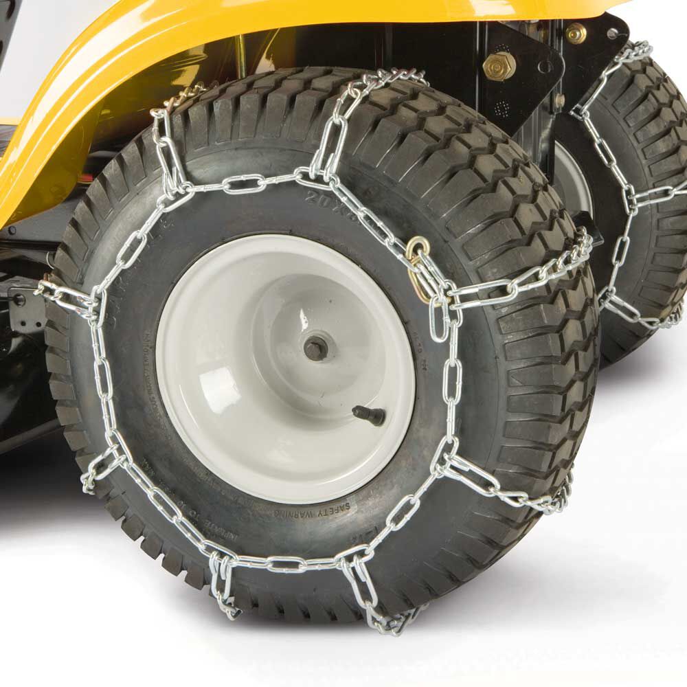 20x8.00x10 20x8.00x8 OakTen Set of Two Snow Chain for Tire Size 20x7x12 21x7x10 with Tensioners 20x9.00x8 