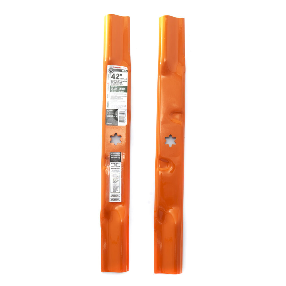 Sand Blade Set for 42-inch Cutting Decks - 490-110-M180 | Cub Cadet US