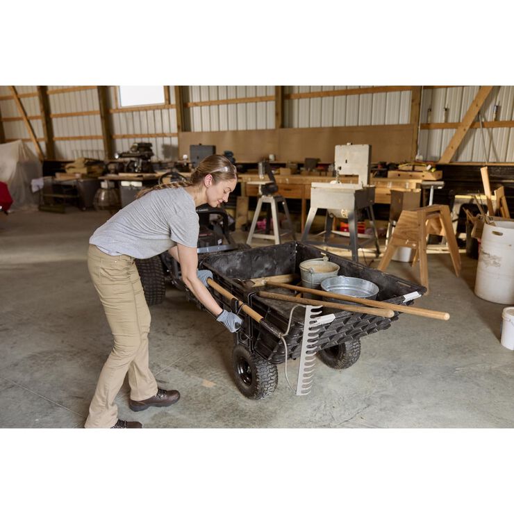 EZ Stow Collapsible Lawn Cart