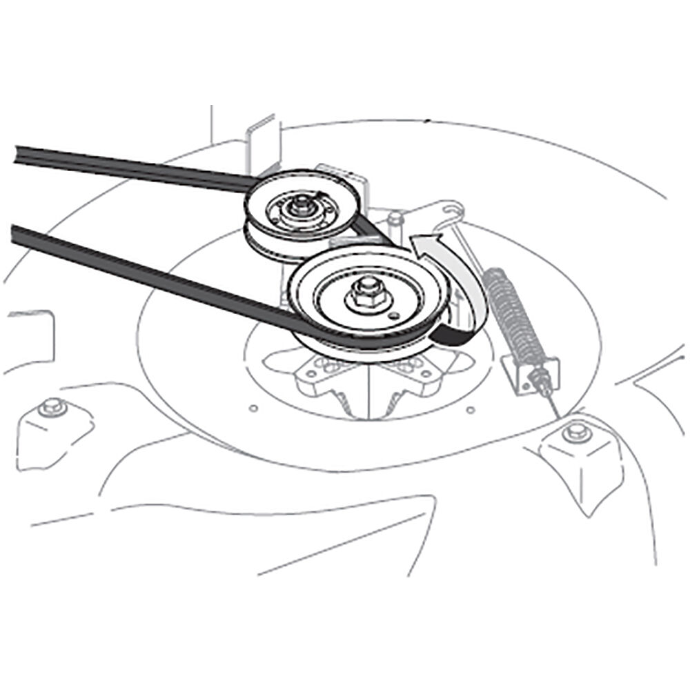 Riding Mower 24 and 30 inch Deck Belt 954 05001 Cub Cadet US