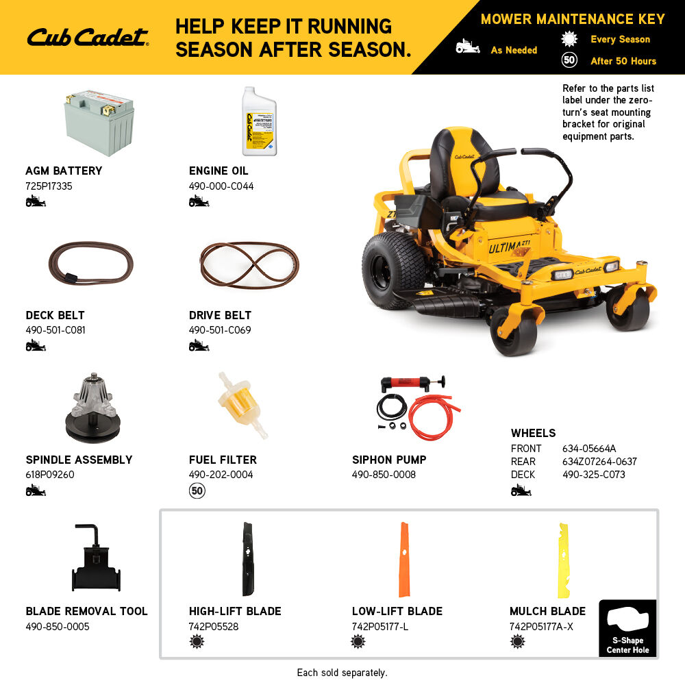 Cub cadet 2025 zt1 42